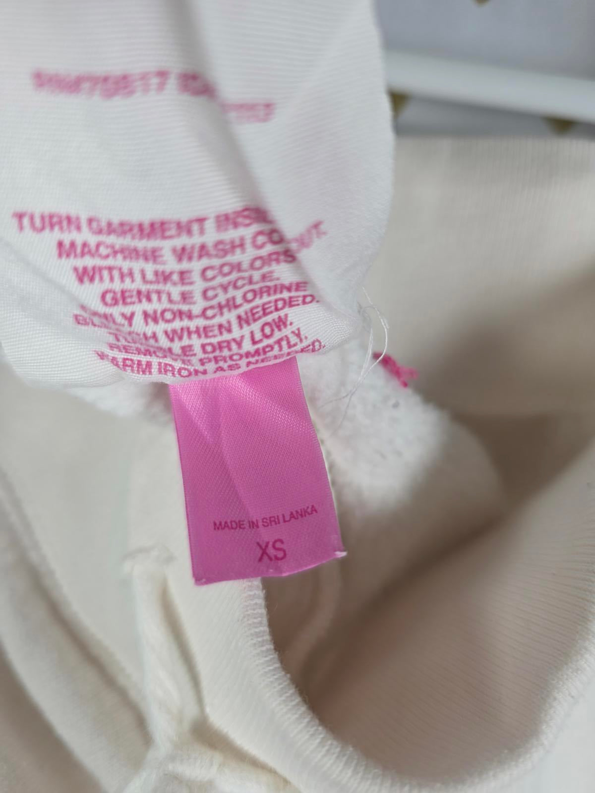 Victorias Secret VINTAGE y2k Property of PINK 86 Peace JOGGERS Sweatpants XS