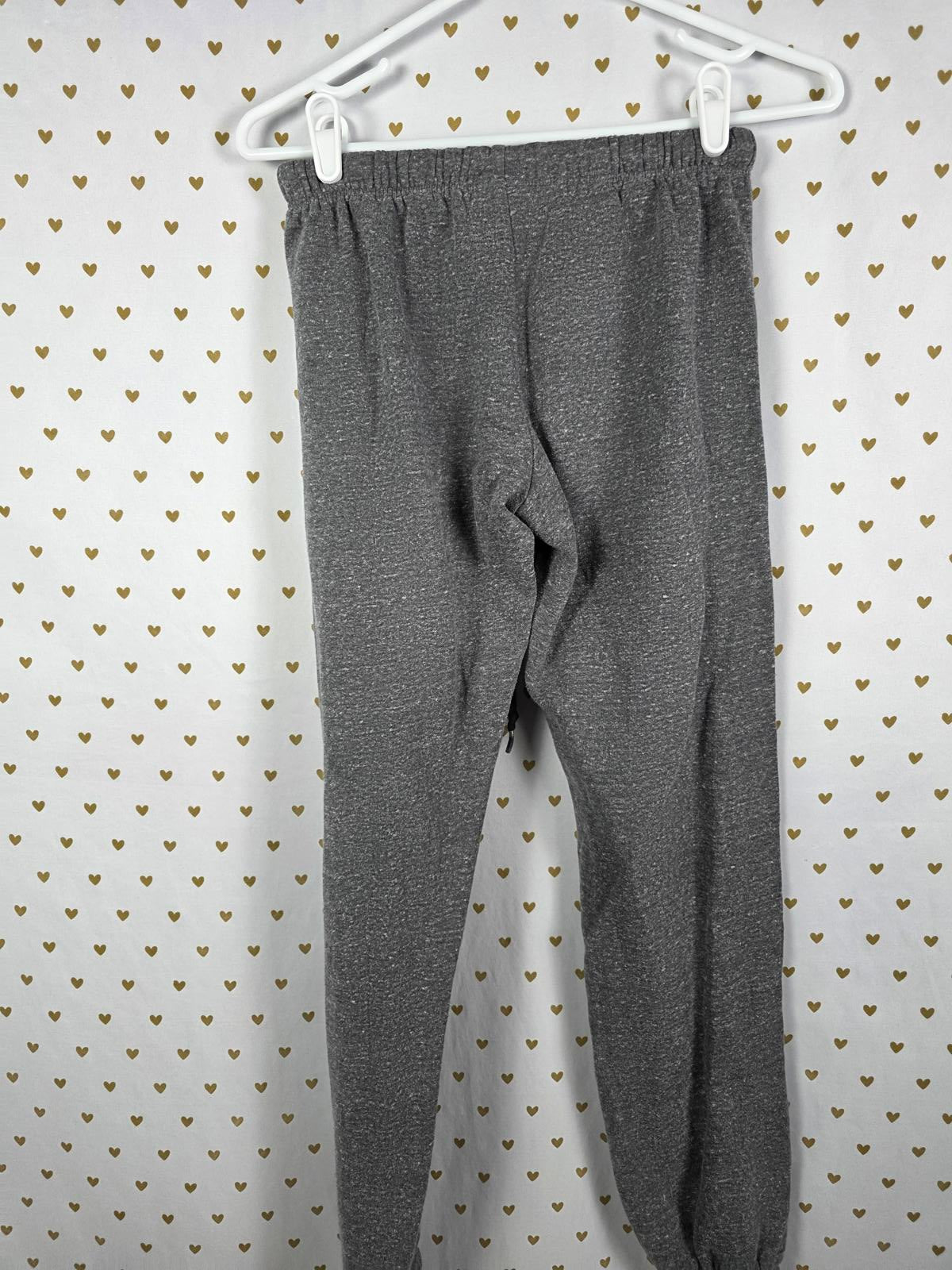 Victorias Secret PINK Grey Soft Drawstring Tapered Jogging Pants sweats XS