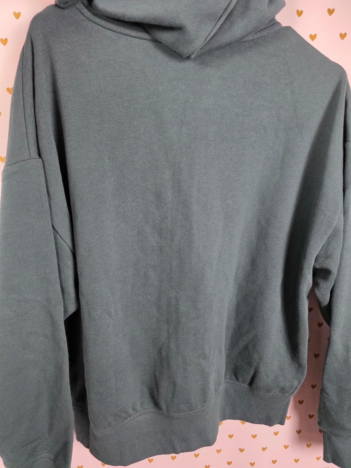 Victorias Secret Pink GREEN NEW NWT Full Zip Hoodie Jacket SMALL Crest Varsity