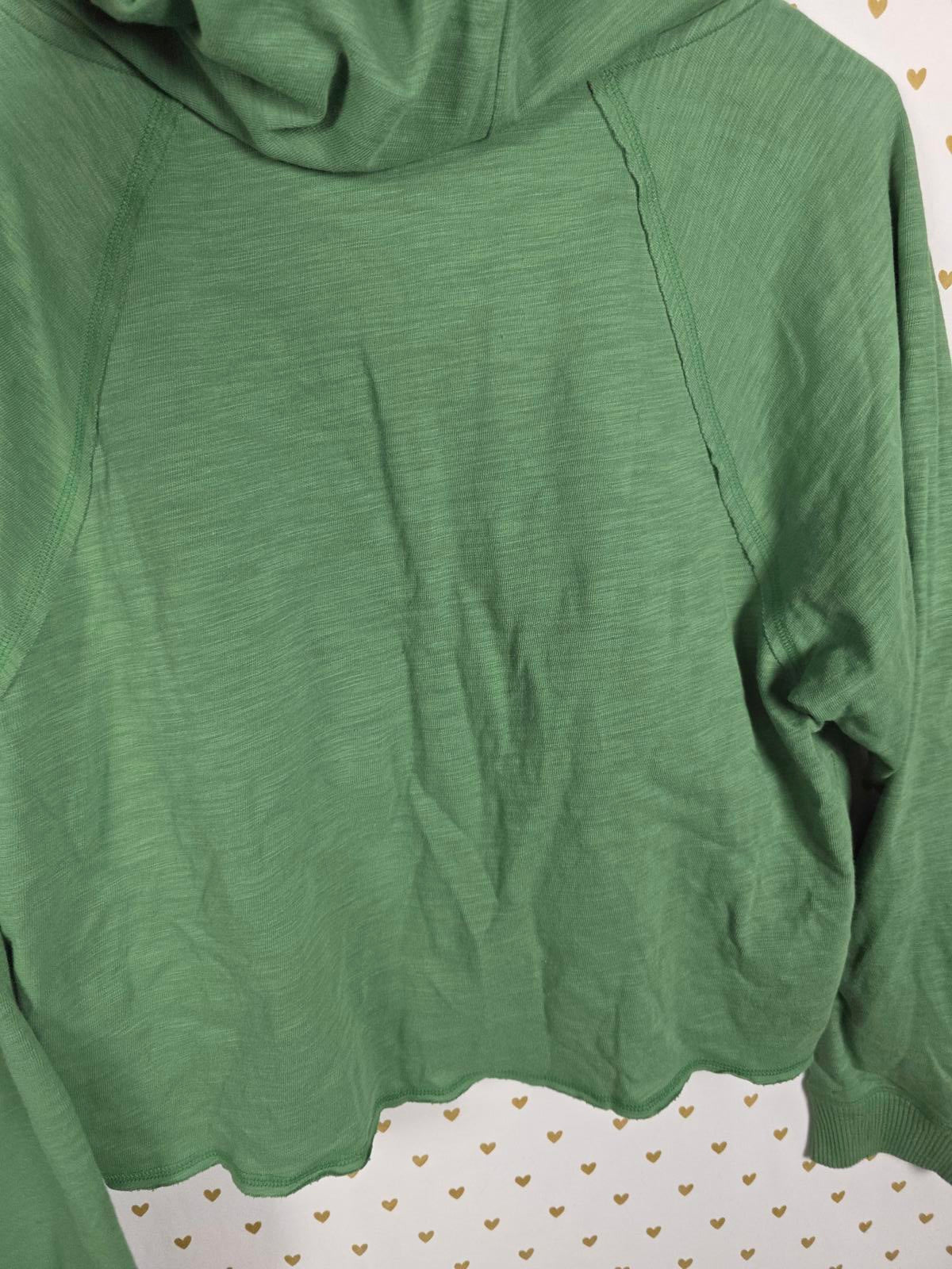 Victorias Secret Pink Green Full Zip NEW NWT Hoodie Jacket MEDIUM