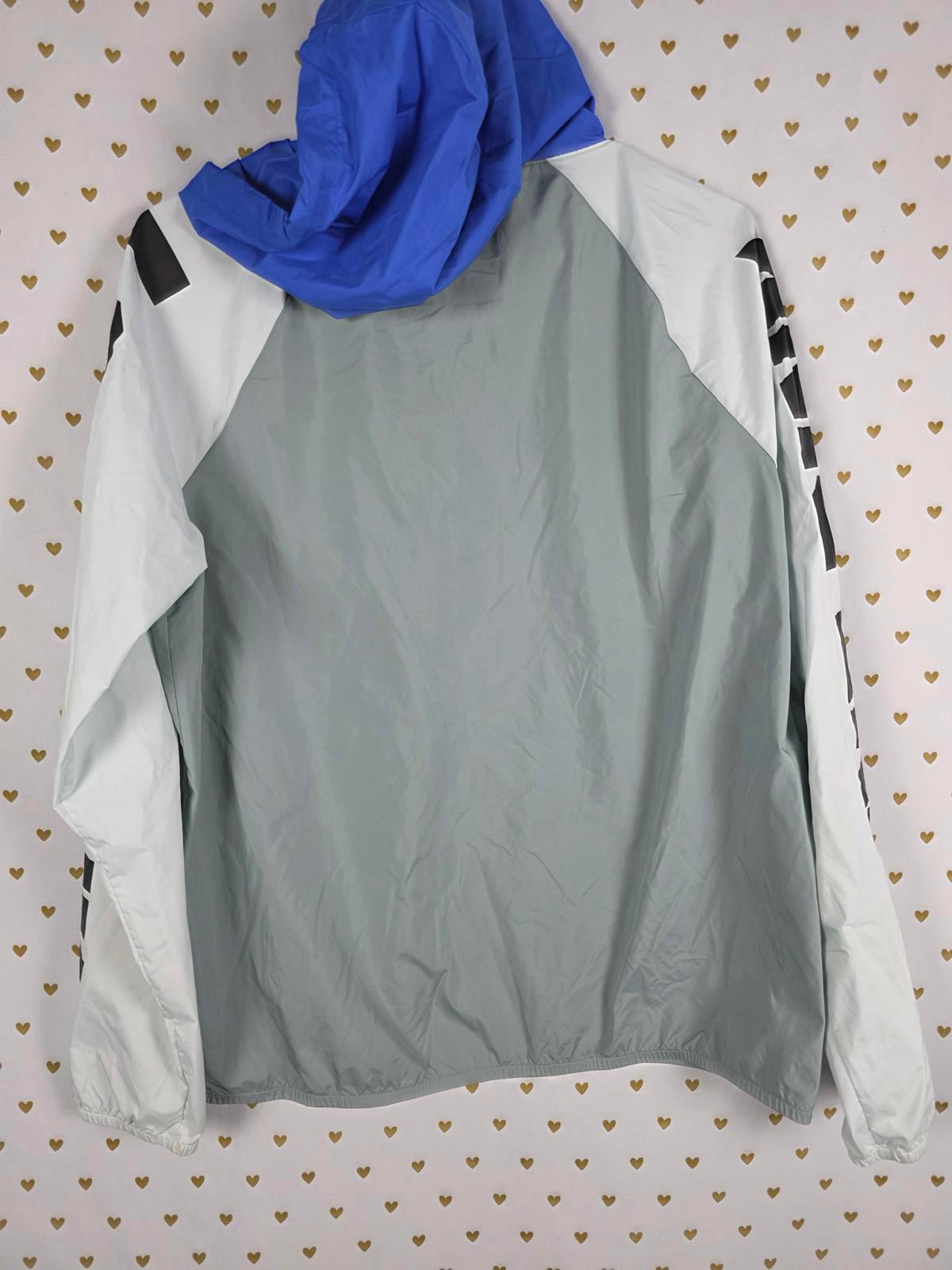 Victorias Secret Pink LOVE Colorblock Hoodie Windbreaker Jacket XS S