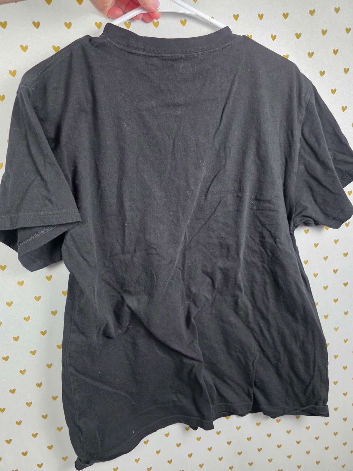 Victorias Secret PINK PROPERTY OF Black Athletics Tee Shirt Small