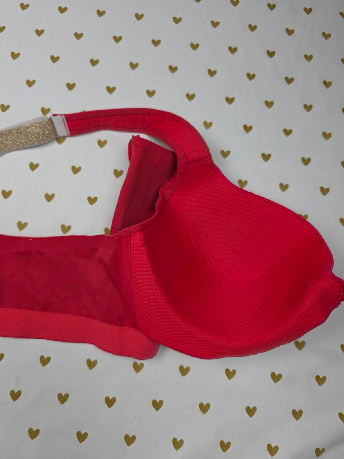 Victorias Secret RED Incredible Knockout Ultra Max Bra 36C Sports Tank