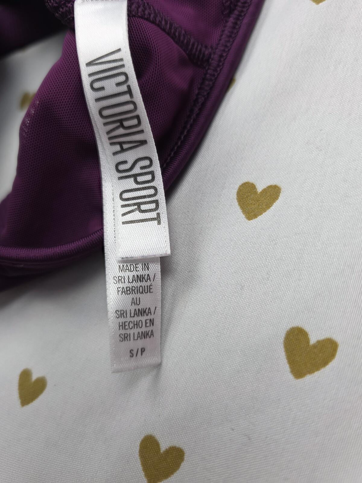 Victorias Secret SPORT Purple Sports Small Bra Bralette Bra Top Tank
