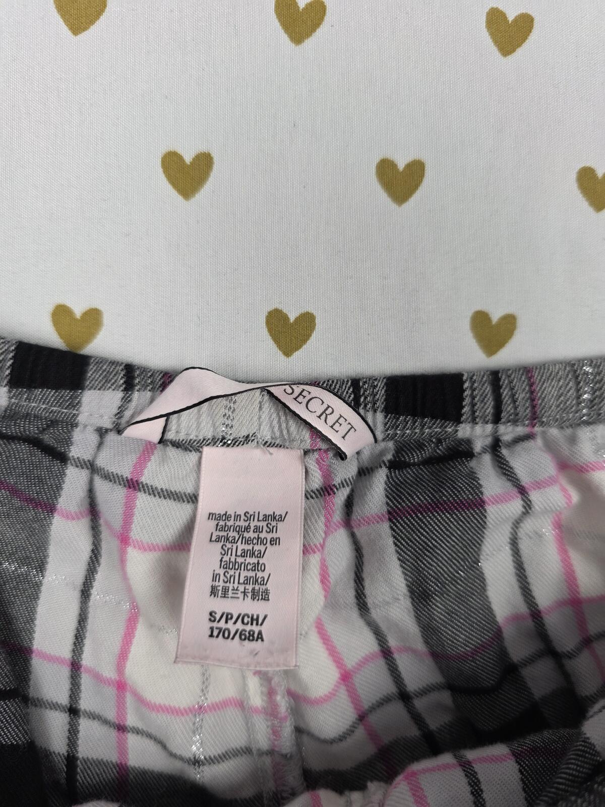 Victorias Secret Plaid Sleep Pants PJ Pajama Bottoms Small
