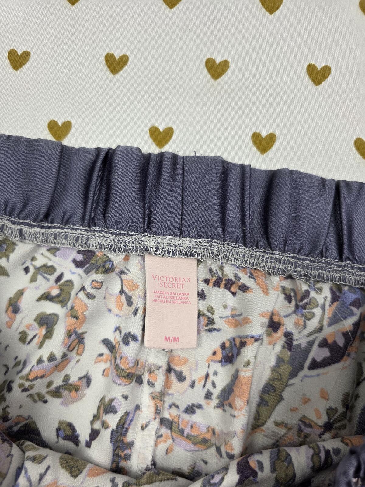 Victorias Secret Satin Silky Medium Sleep Shorts Boxers Pajama Bottoms