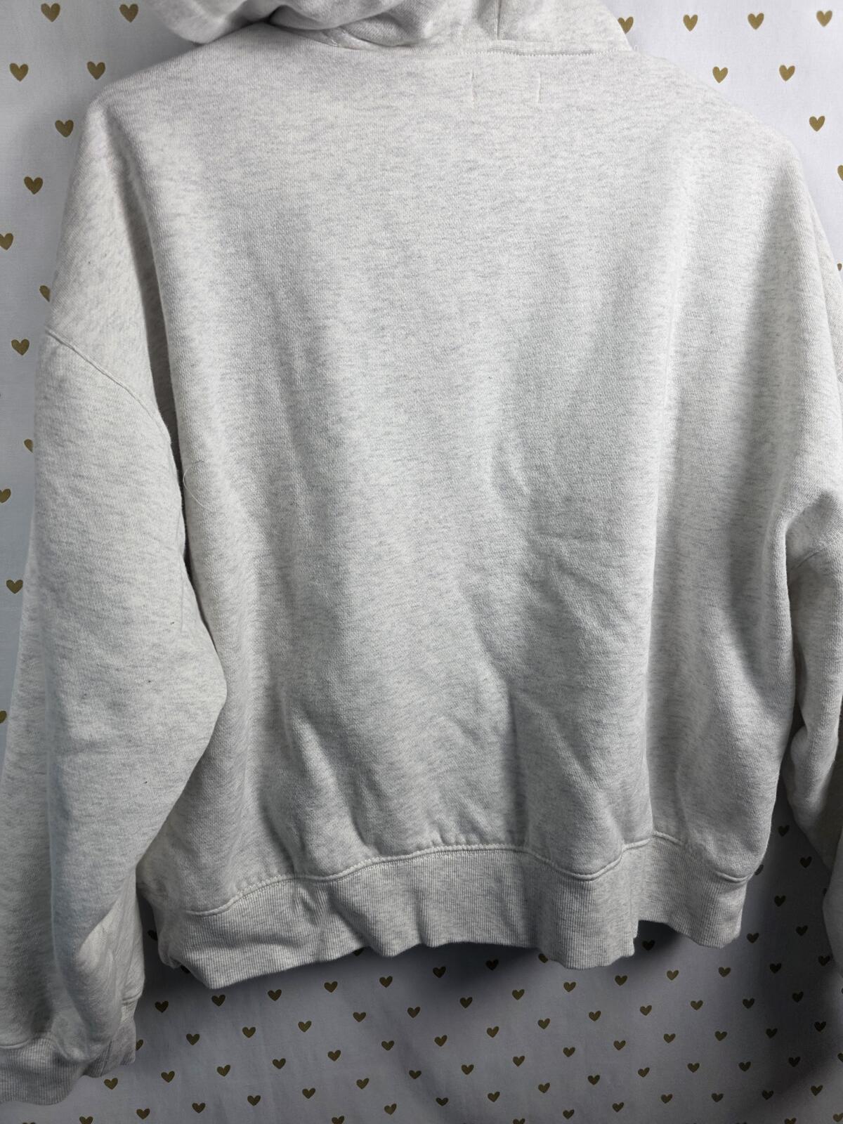 Victorias Secret Pink x LOVESHACKFANCY Bling Puppy Oversized Campus Hoodie MED