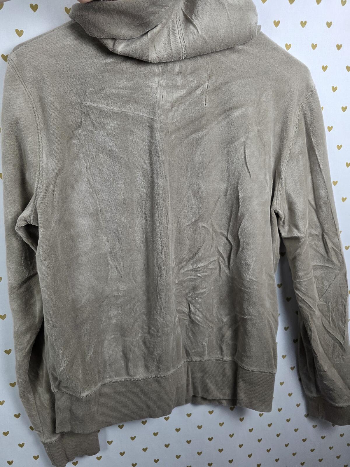 Victorias Secret WINGS VELOUR Hoodie Jacket Full Zip MEDIUM