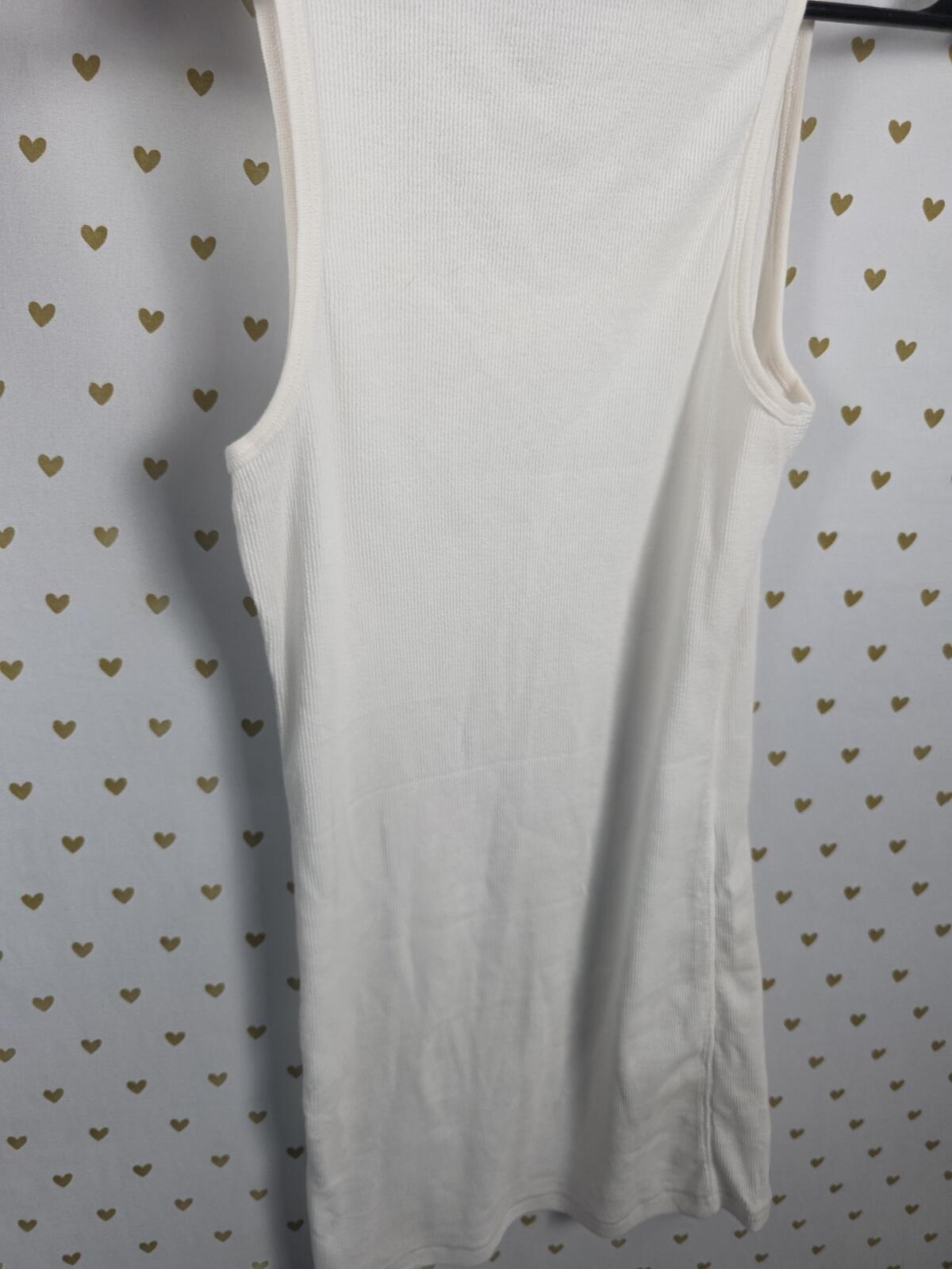 Victorias Secret BOMBSHELL Tank Top Ribbed Tee GLITTER NEW NWT VTG MEDIUM