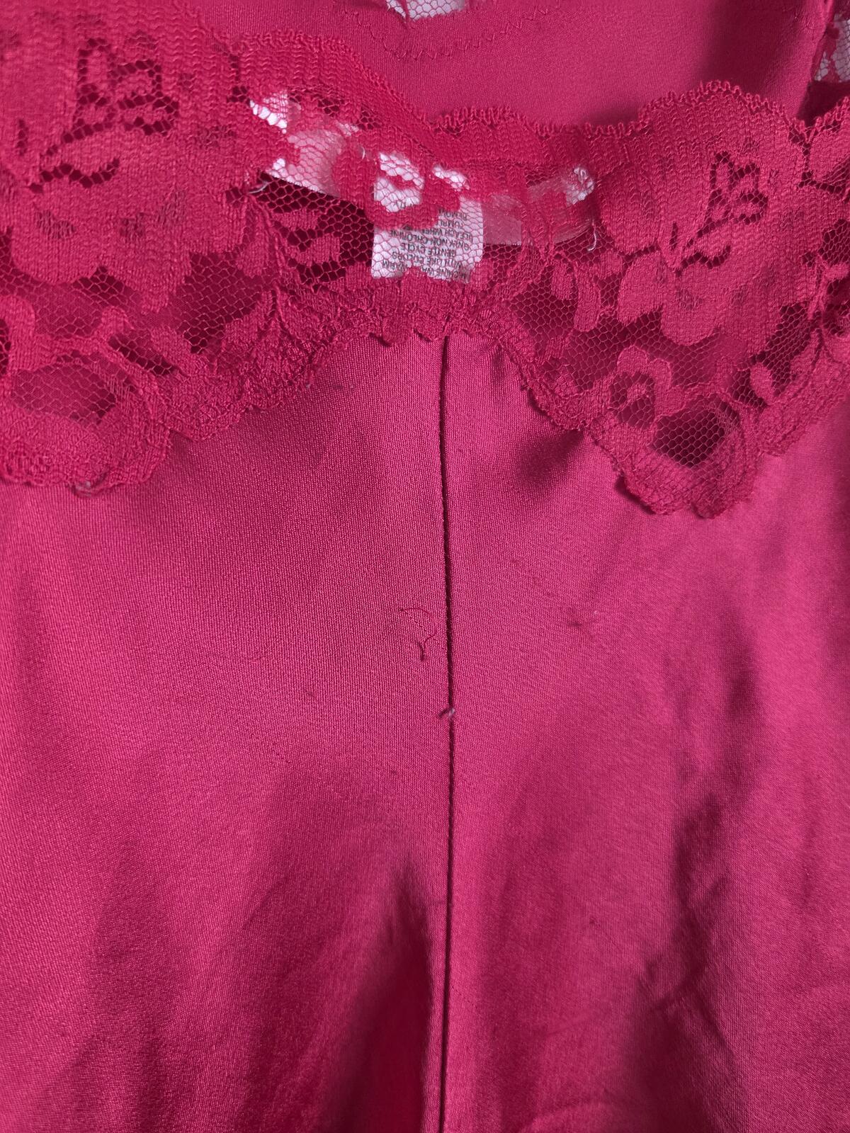 Victorias Secret ANGELS Vintage satin Slip Dress Nightie Lingerie XS Y2k