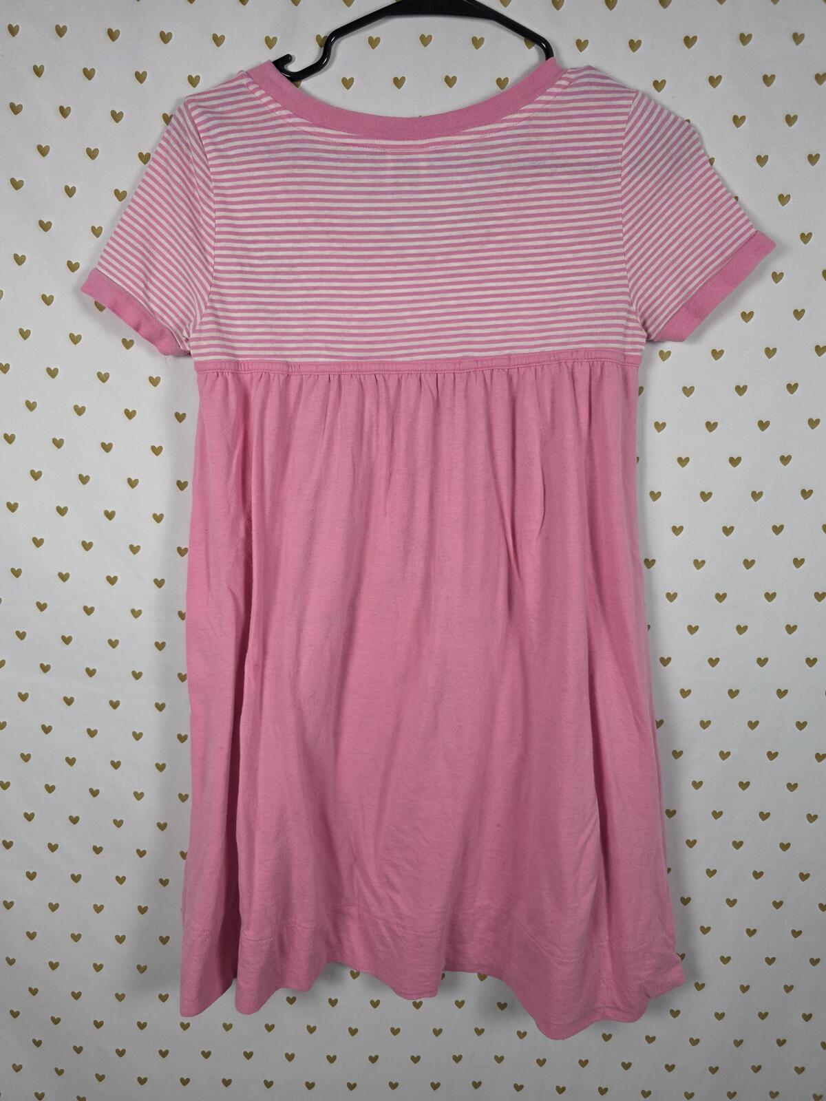 Victorias Secret PINK Vintage HTF Cotton Babydoll Dress Tee BIG HEART Medium