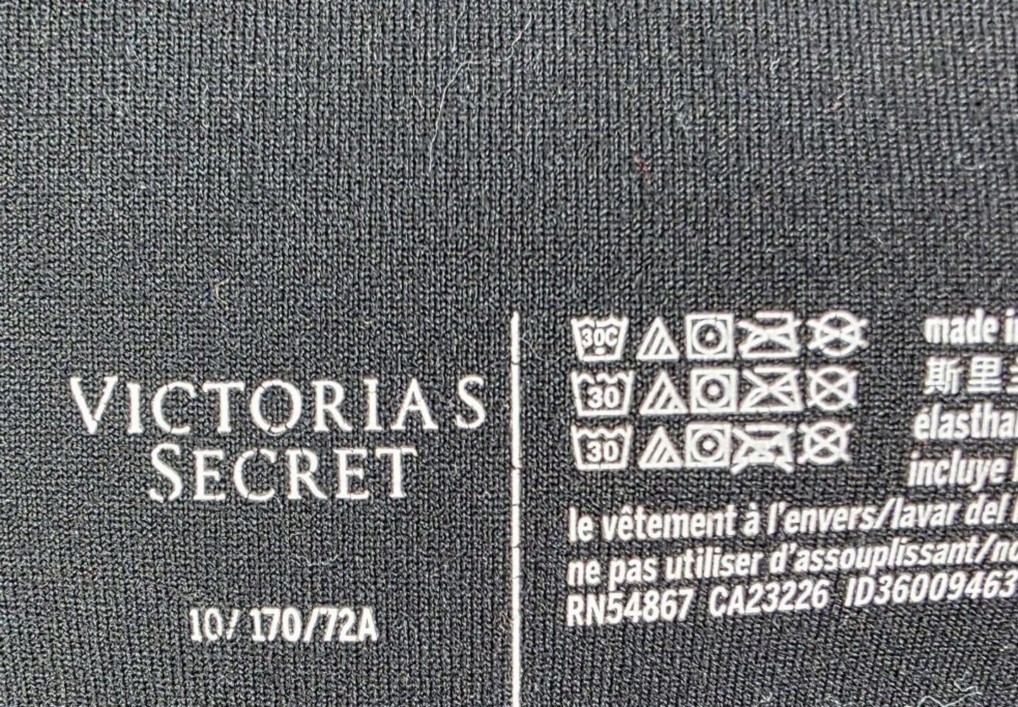 Victorias Secret RARE sz 10 BLING STUDDED Rhinestone Yoga Pants Crystals
