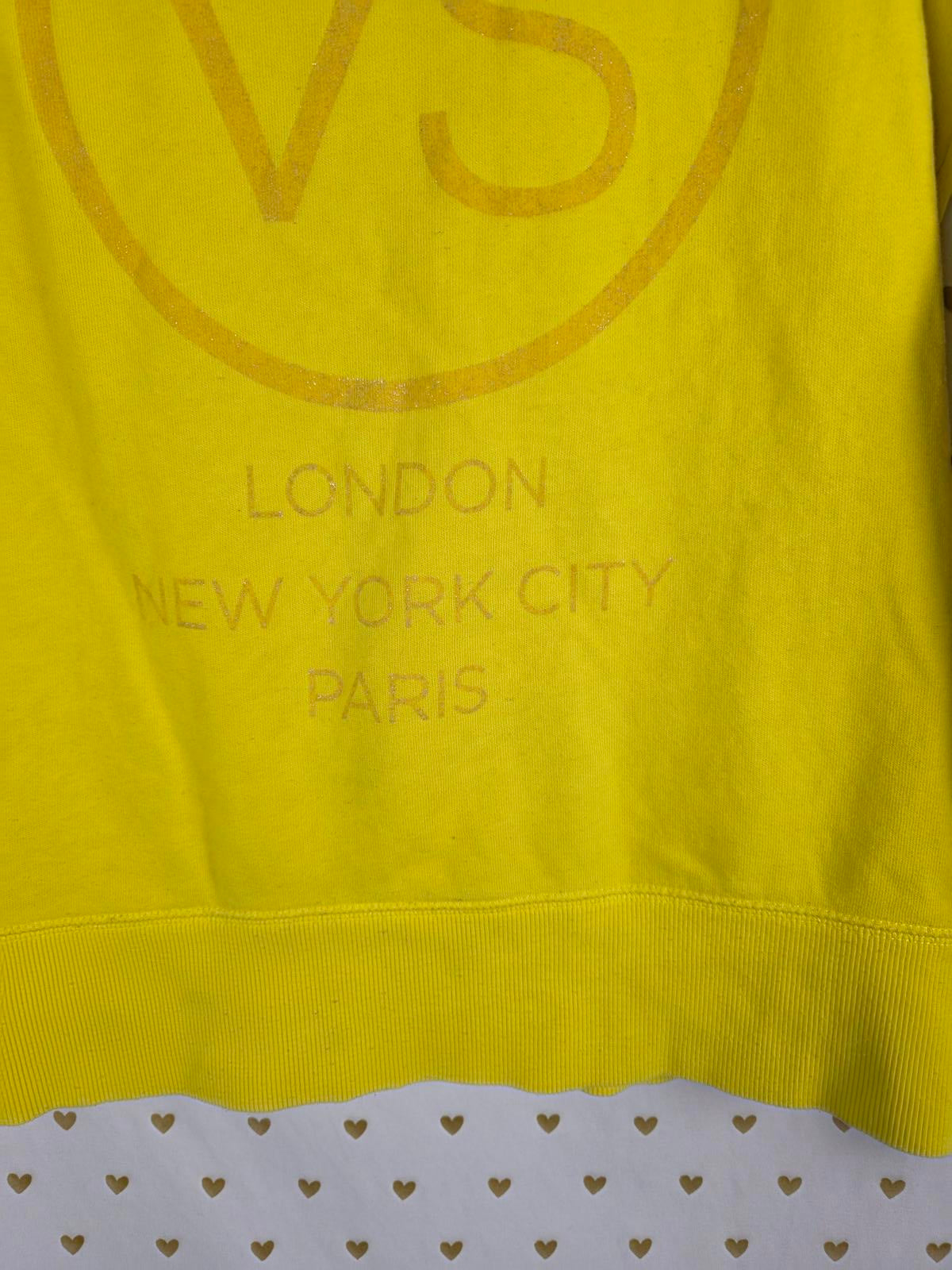 Victorias Secret Yellow WINGS ANGELS Hoodie Jacket London Paris Small