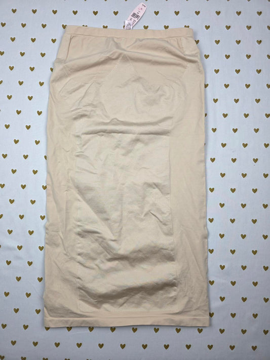 Vitorias Secret VINTAGE Y2K Shaper Dress NEW NWT '02 LARGE Beige Shapewear Slip