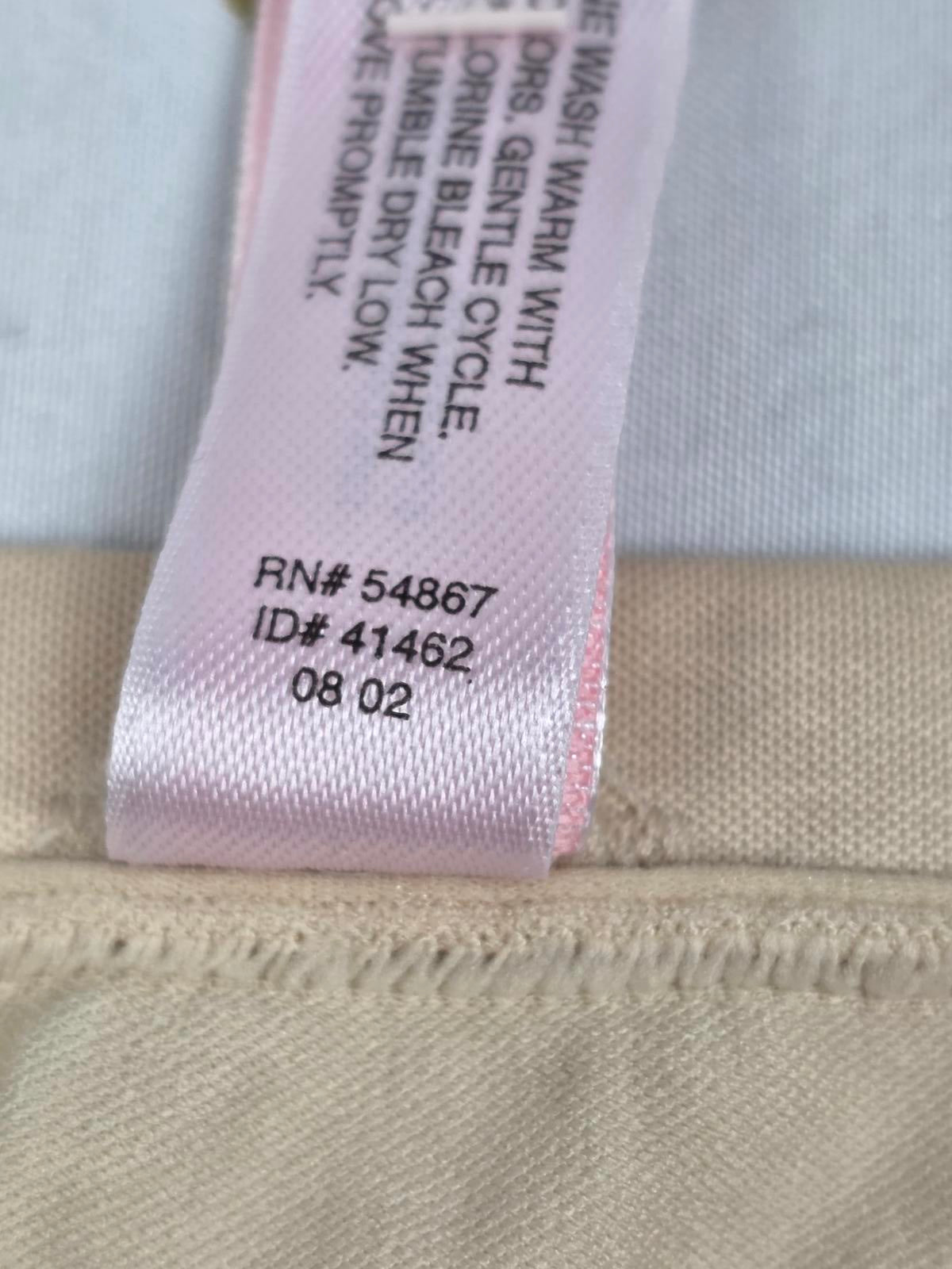 Victorias Secret VINTAGE Y2K Shaper Dress NEW NWT '02 LARGE Beige Shapewear Slip