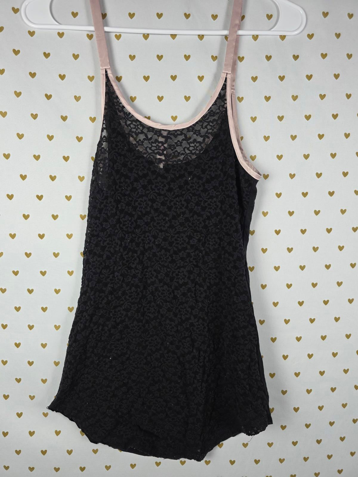 VIctorias Secret Soft Lace Back Stretchy MEDIUM Sleep Dress Nightie