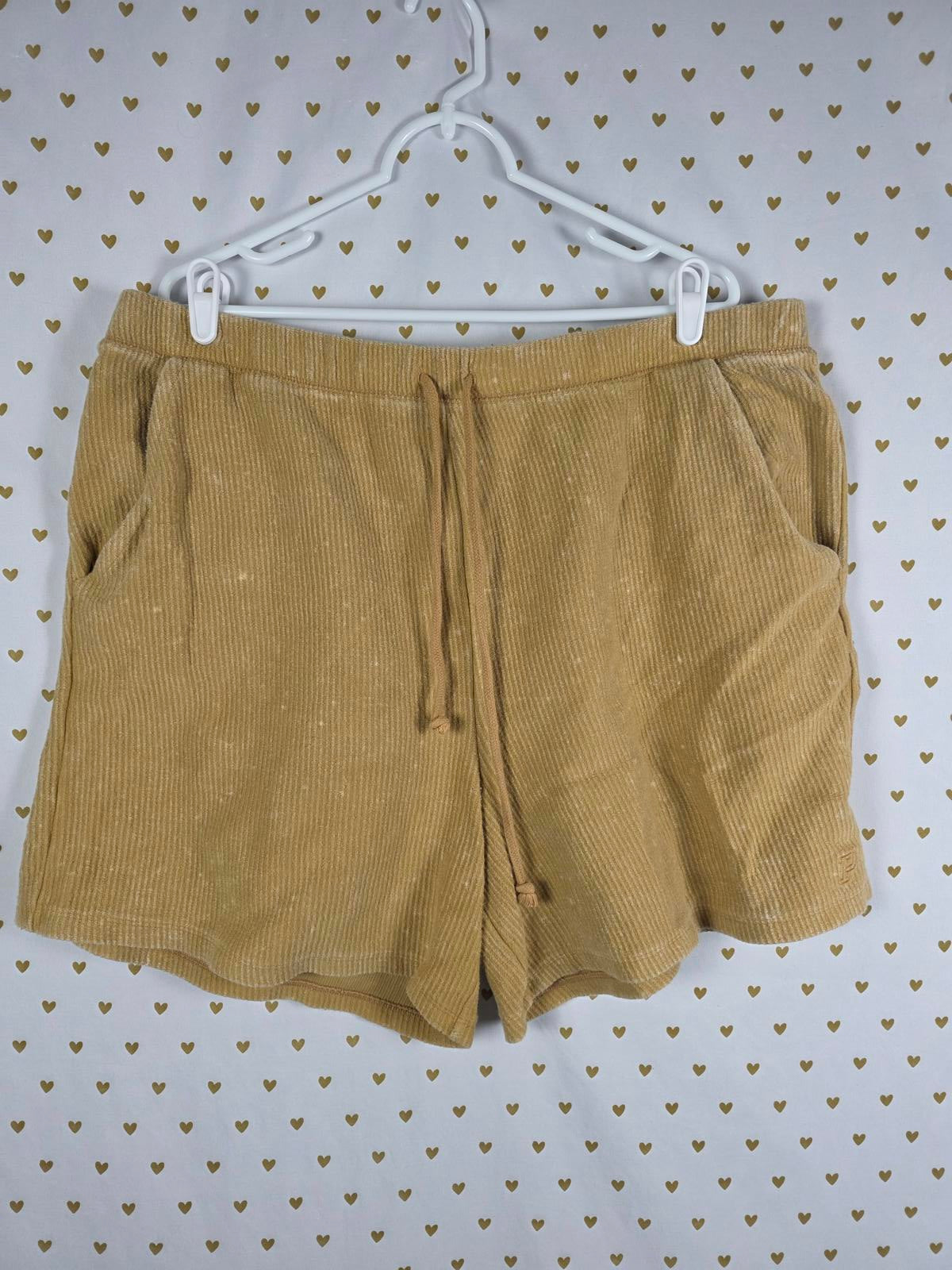Victorias Secret PINK Textured Corduroy casual 2X XXL shorts with Pockets