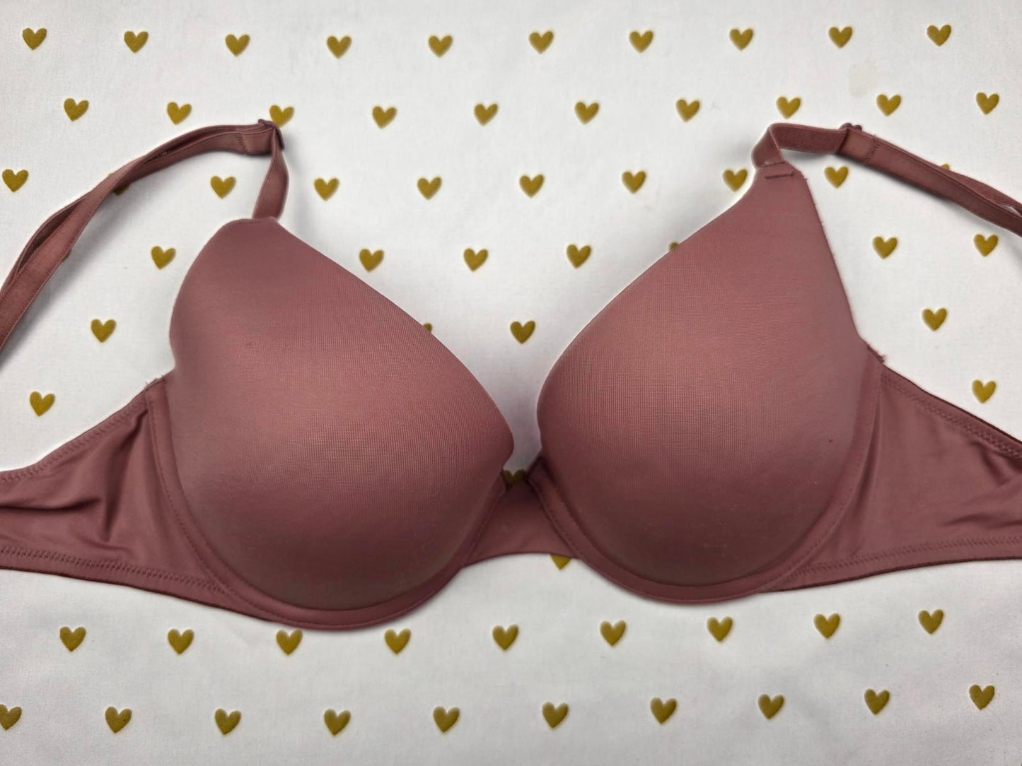 Victorias Secret PINK 32D Rose Wear Everywhere push up Bra