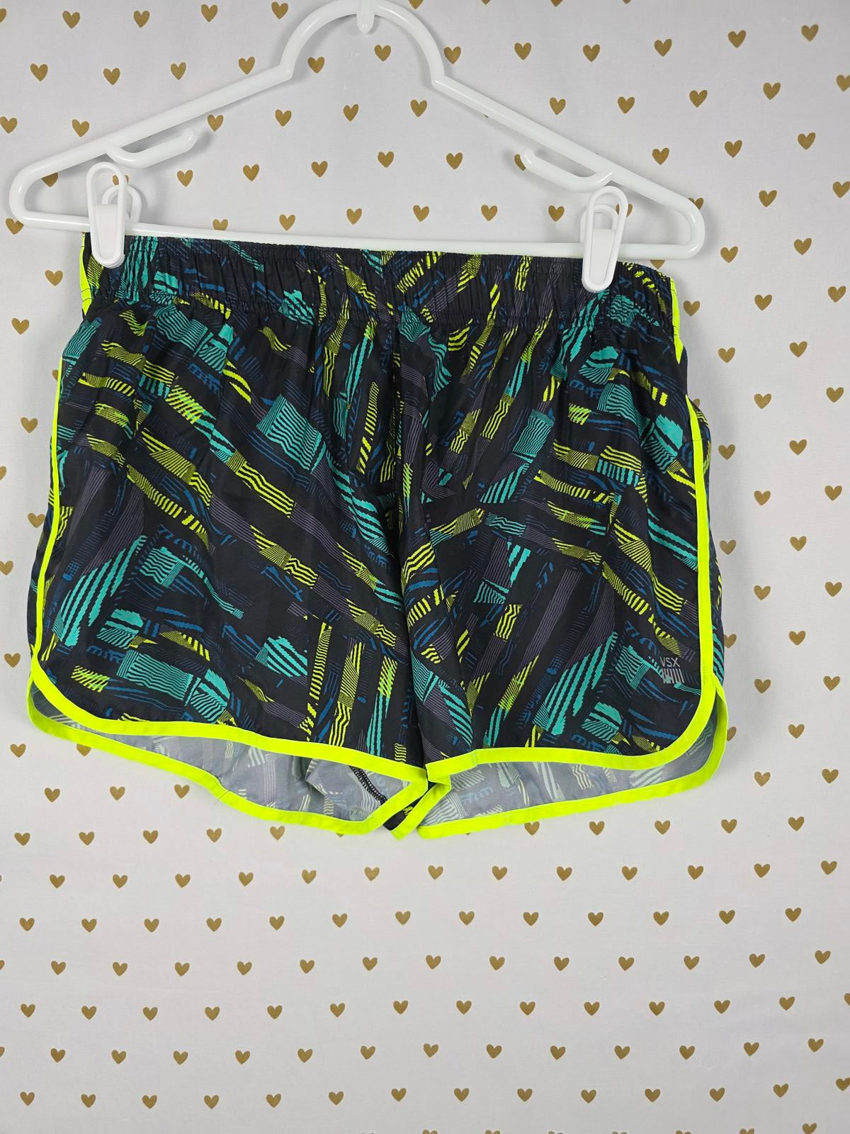 Victorias Secret VSX Active Running Neon Shorts with Liner MEDIUM