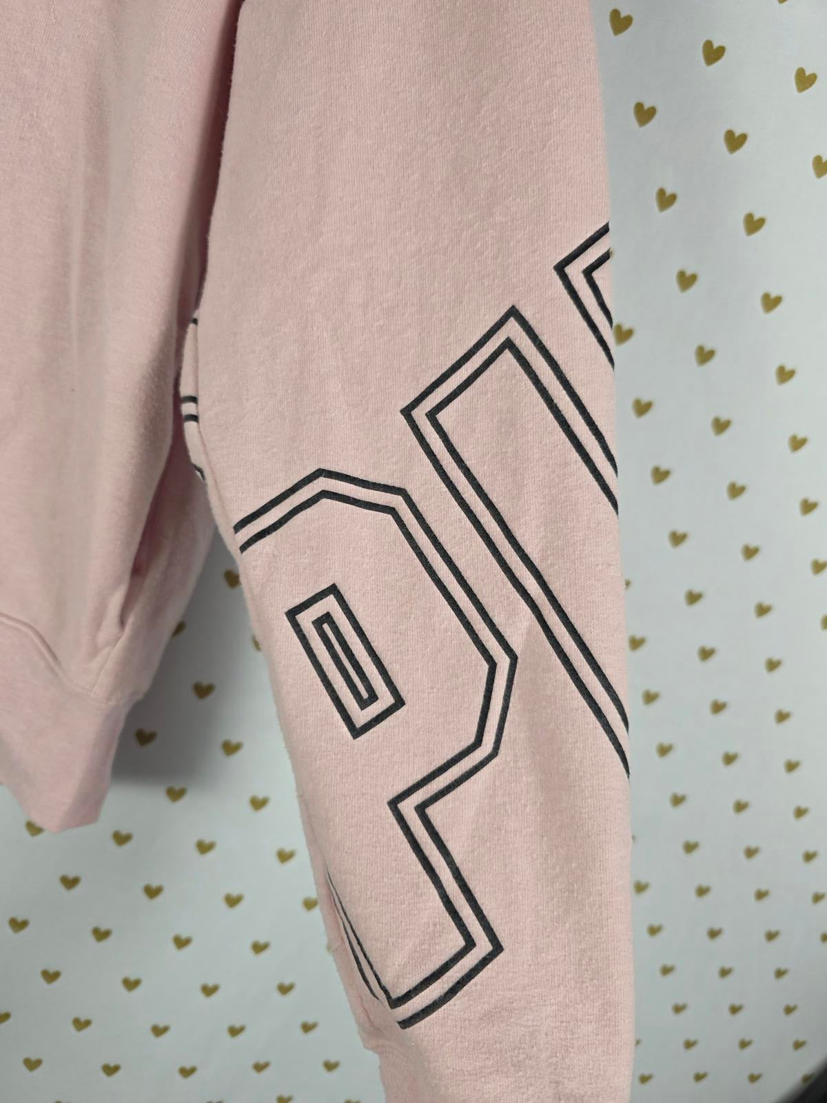 Victorias Secret Pink Full Zip Hoodie Jacket Oversized XS