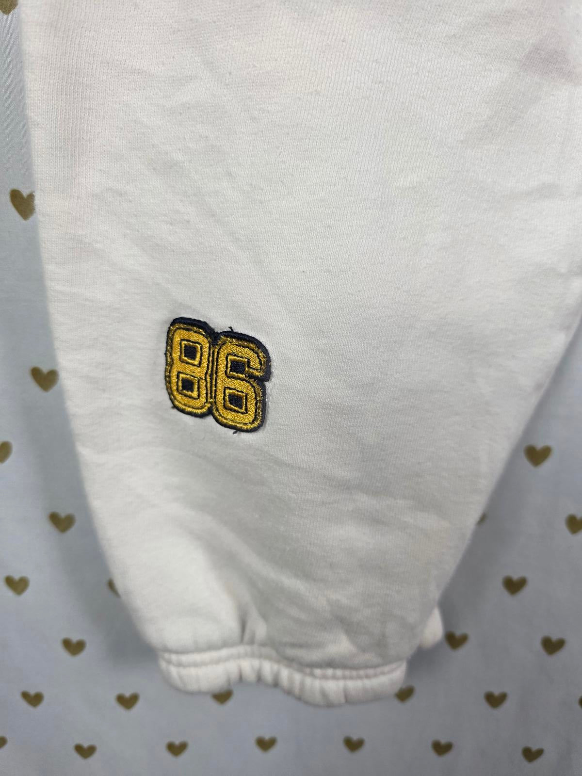 Victorias Secret VINTAGE y2k Property of PINK 86 Peace JOGGERS Sweatpants XS