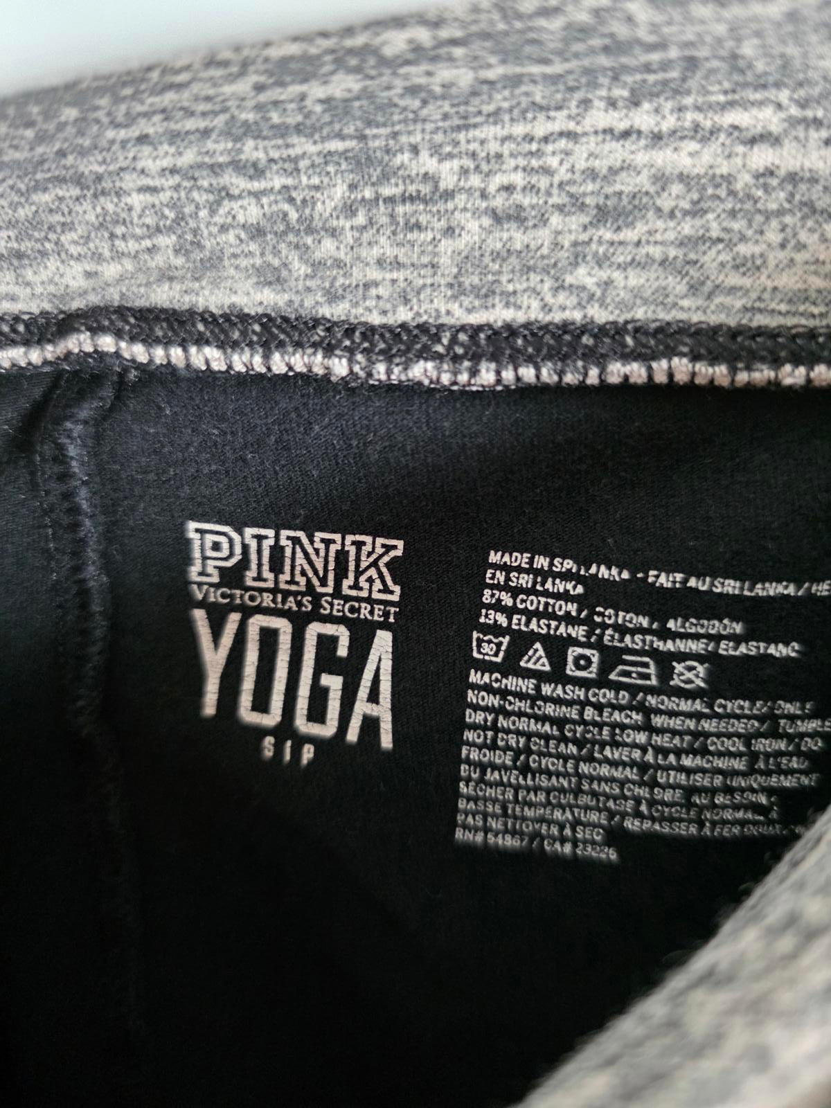 Victorias Secret PINK Y2k Foldover Leggings Yoga Fold Down VTG BLING small