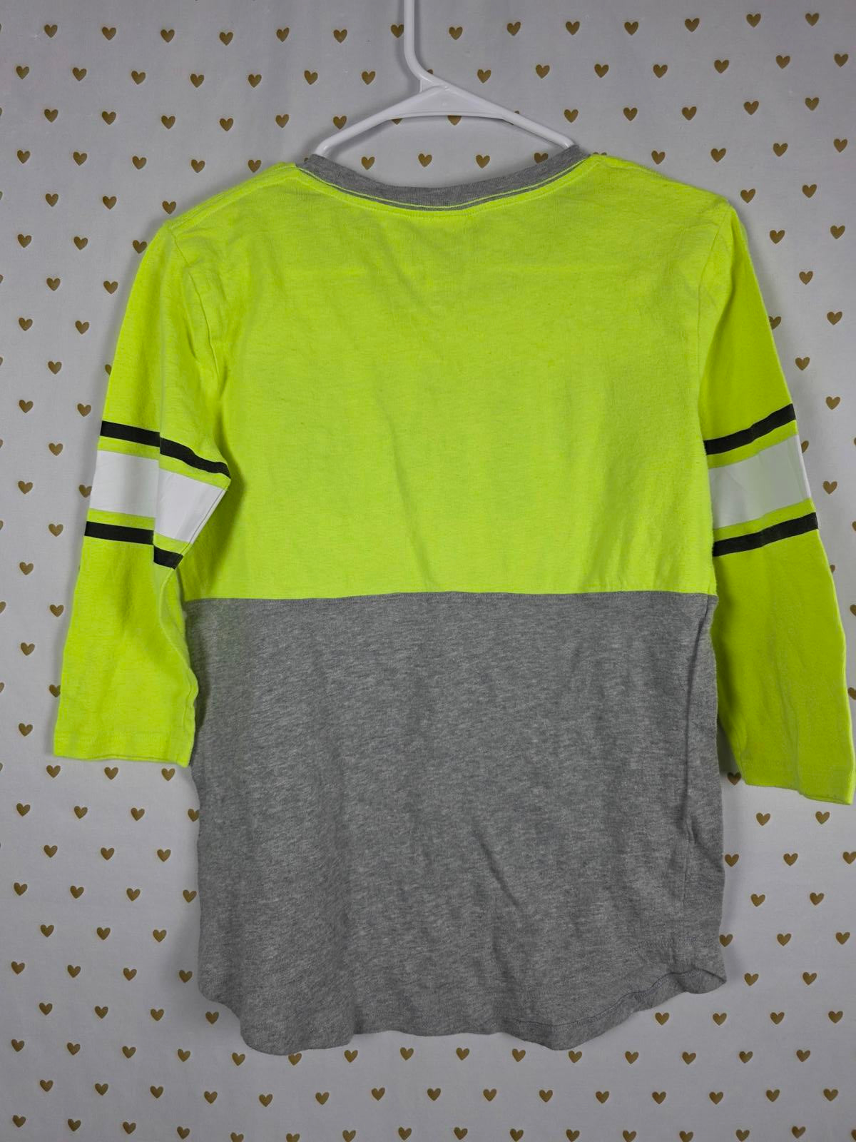 Victorias Secret PINK Quarter Sleeve Colorblock Tee shirt XS