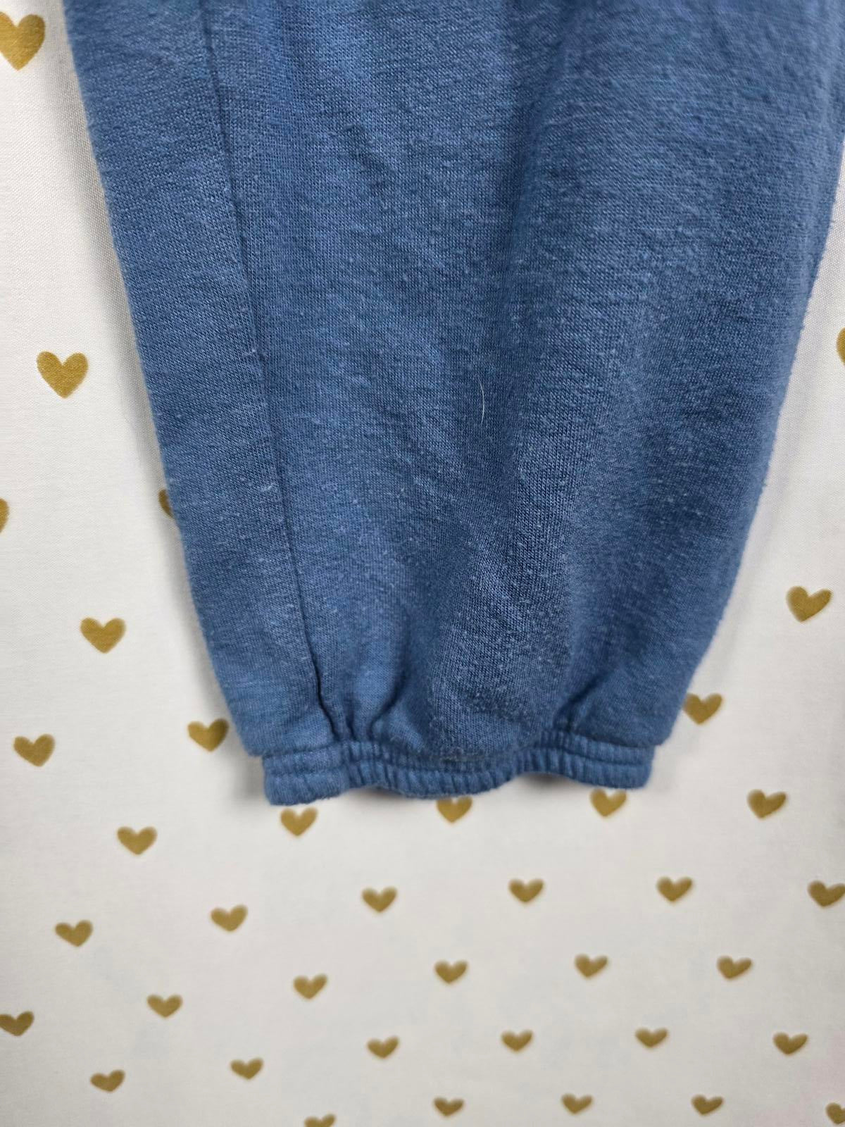 Victorias Secret Tie front blue super soft jogging pants joggers lounge small