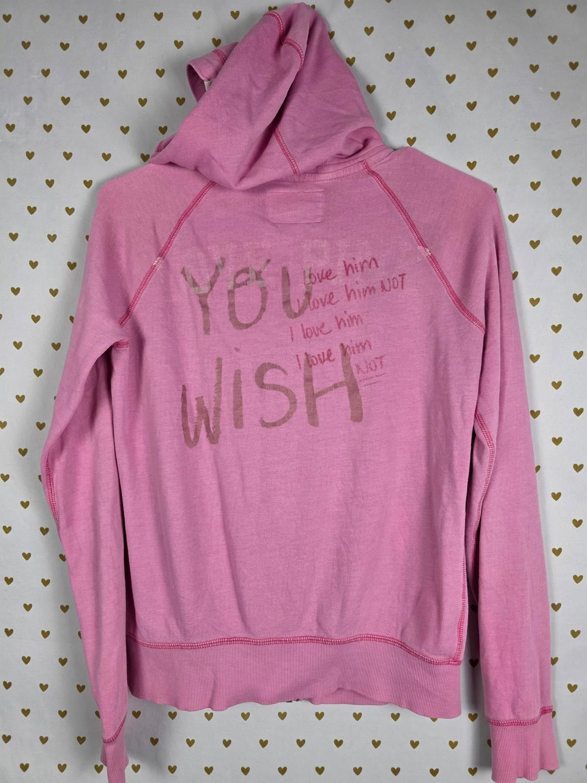 Victorias Secret VINTAGE COLLECTORS y2k YOU WISH Heart PINK Jacket Small