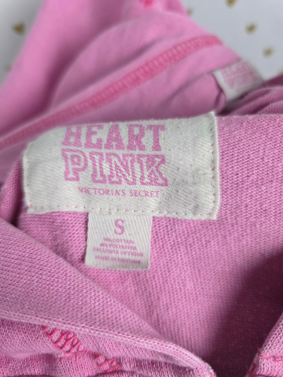 Victorias Secret VINTAGE COLLECTORS y2k YOU WISH Heart PINK Jacket Small