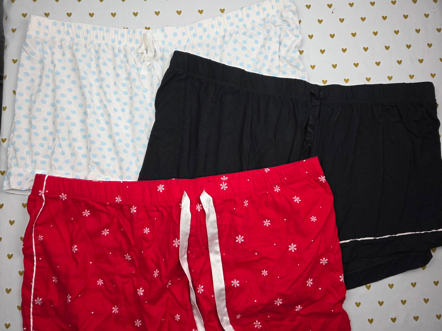 Victorias Secret PINK Lot of 3 2X XXL Sleep Shorts Boxers Pajama Bottoms