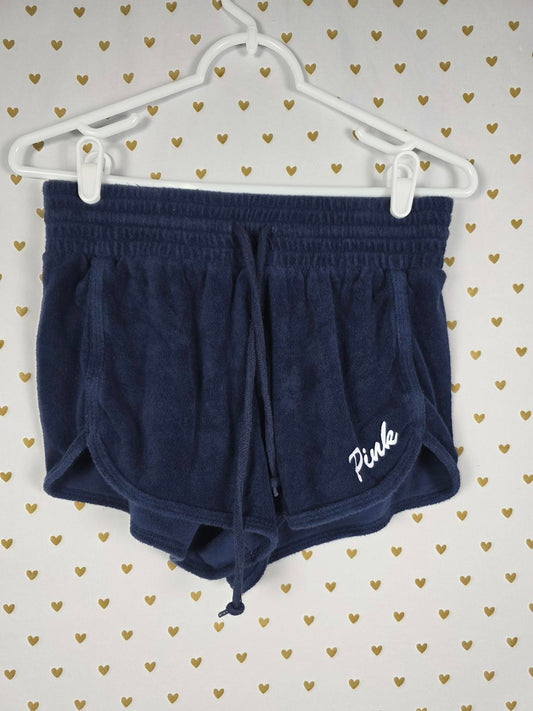 Victorias secret PINK Velour soft Drawstring Shorts SMALL