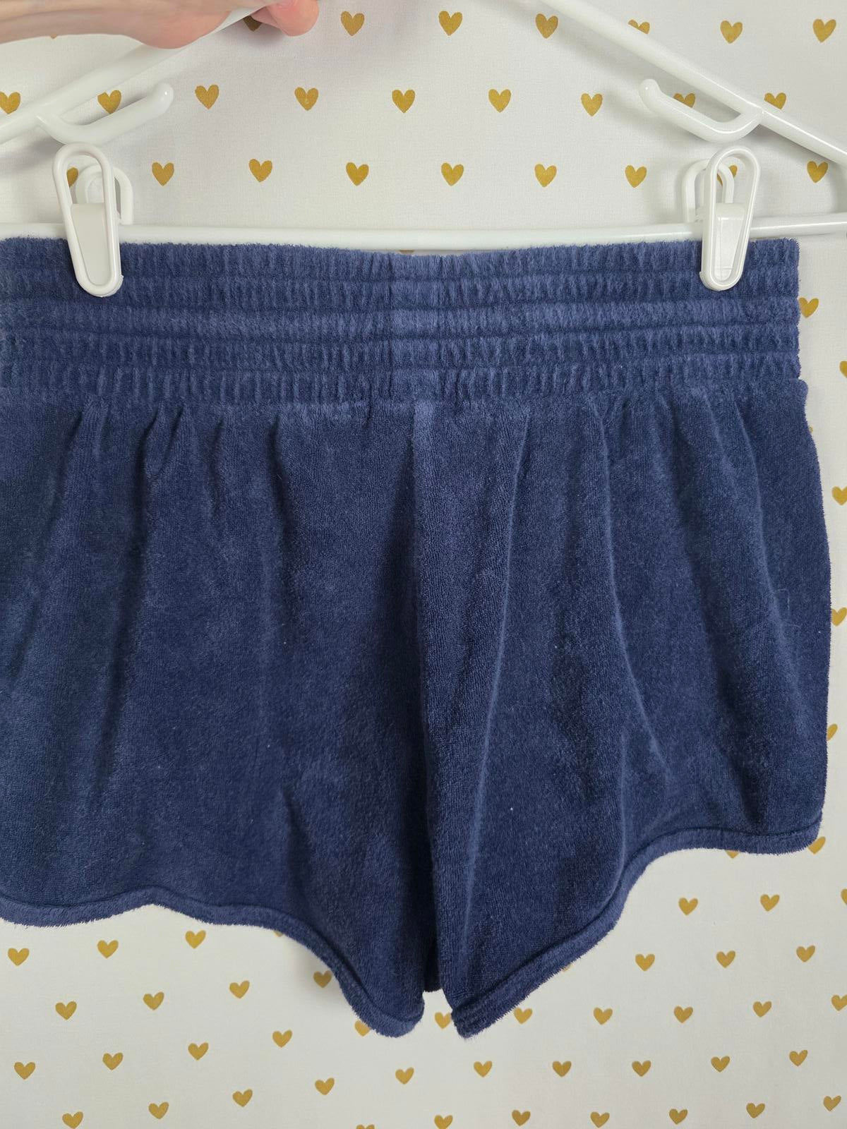 Victorias secret PINK Velour soft Drawstring Shorts SMALL
