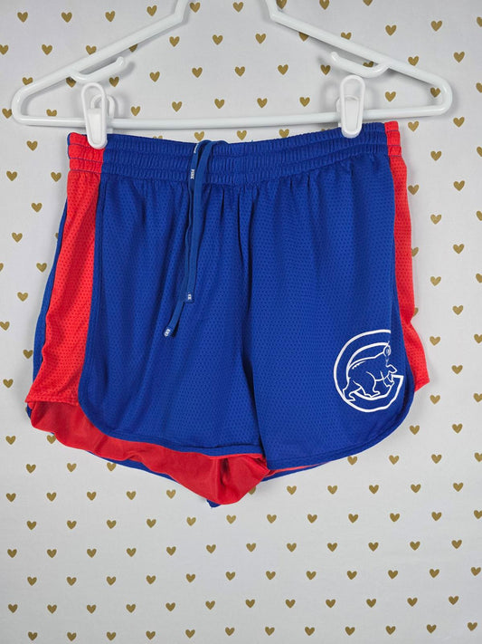Victorias secret PINK CHICAGO CUBS SMALL athletic shorts lined  MLB
