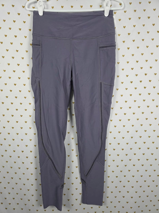 Victorias Secret SPORT Grey Knockout Leggings MEDIUM pockets