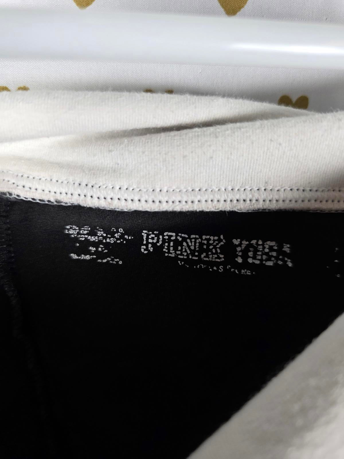 Victorias Secret PINK GOLD BLING Studded FOLDOVER Yoga Pants XS Skinny