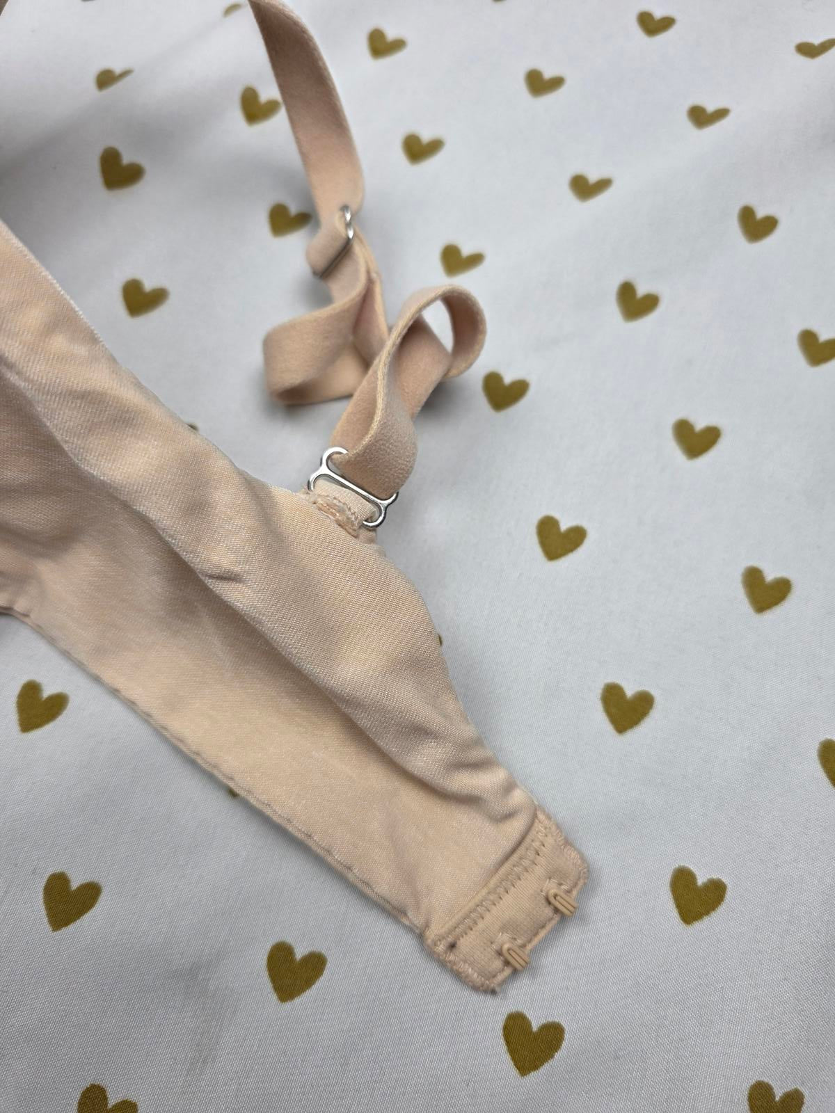 Victorias Secret PINK Vintage 34DD Beige Light Lift Bra