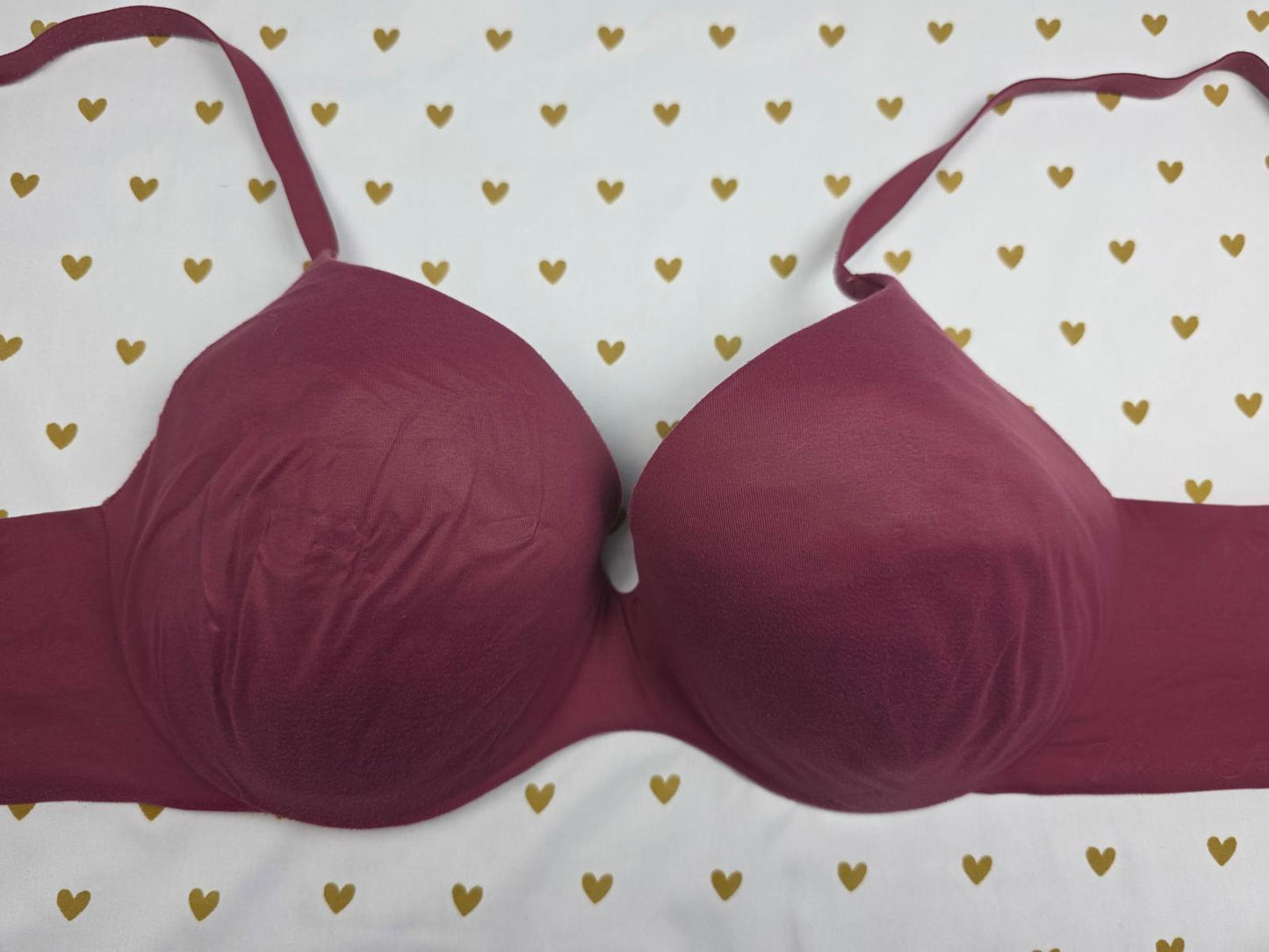 Victorias Secret Perfect Shape Lined Demi Full Coverage Bra 36D