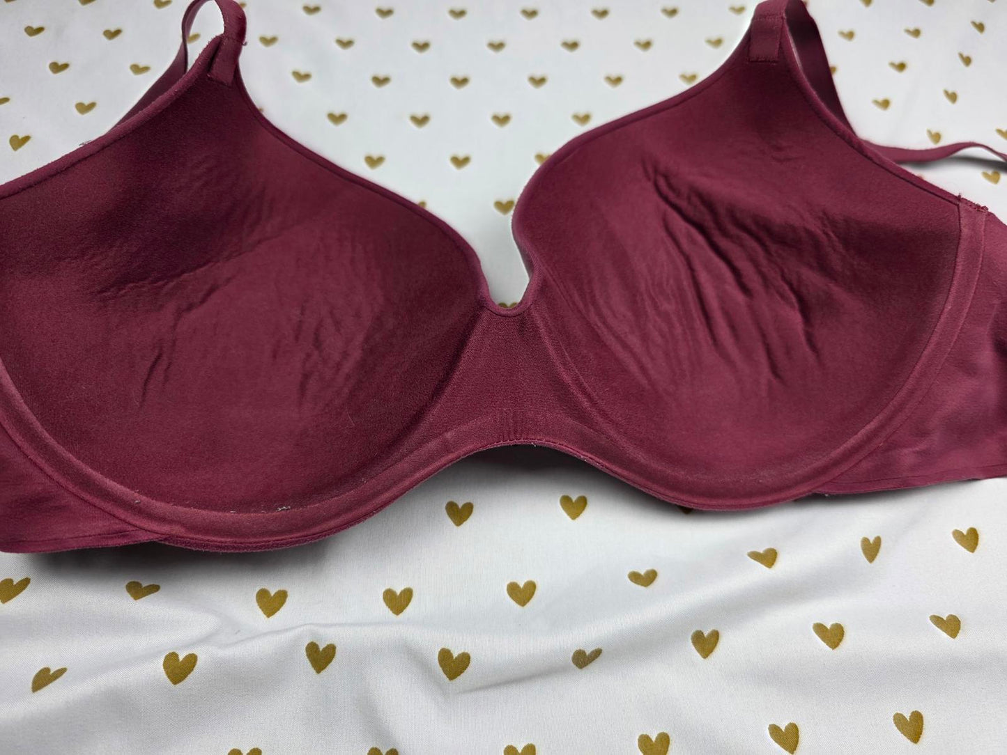 Victorias Secret Perfect Shape Lined Demi Full Coverage Bra 36D