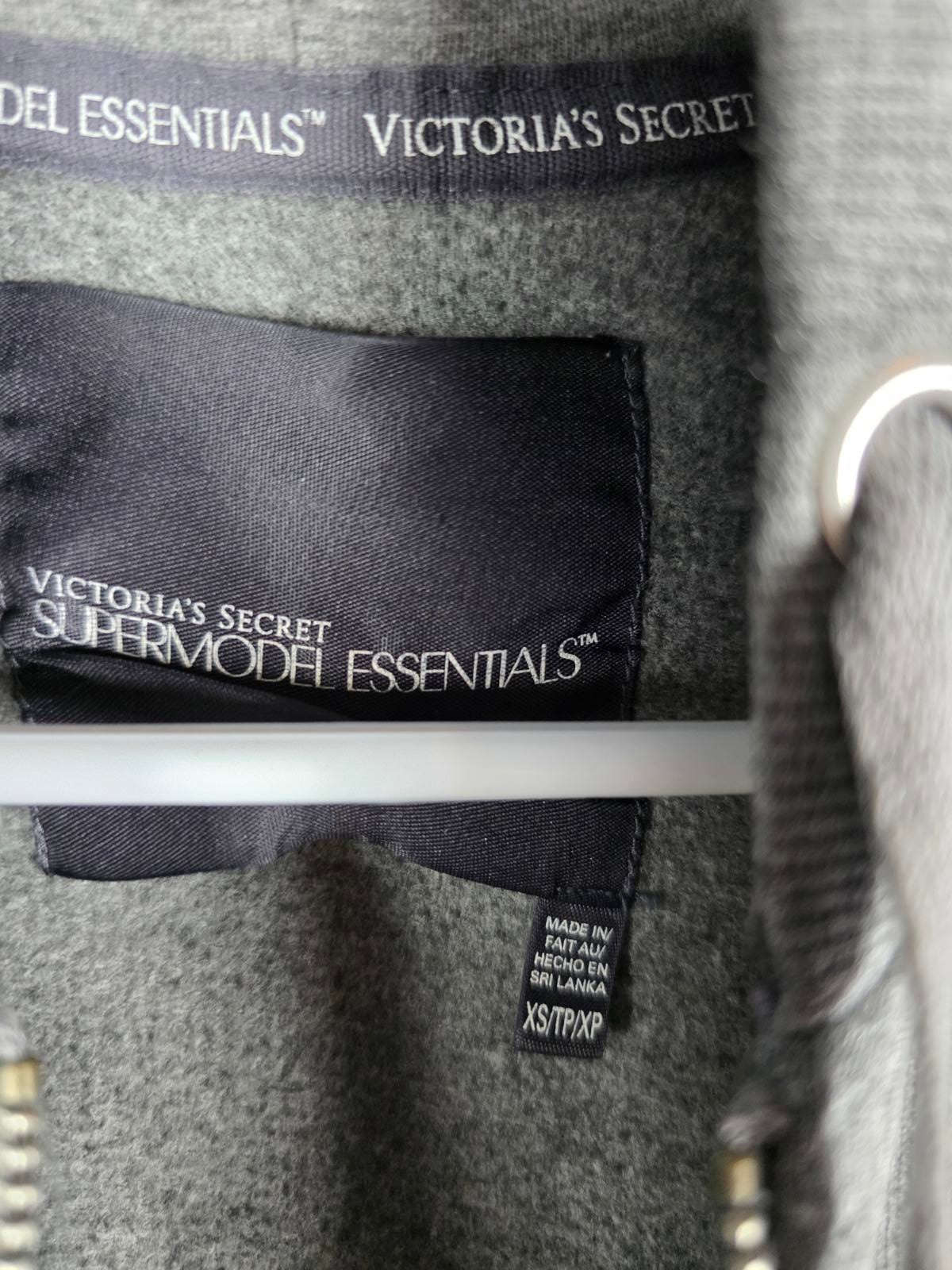 Victorias Secret Supermodel Essentials RARE Chicago Glitter Hoodie Jacket XS