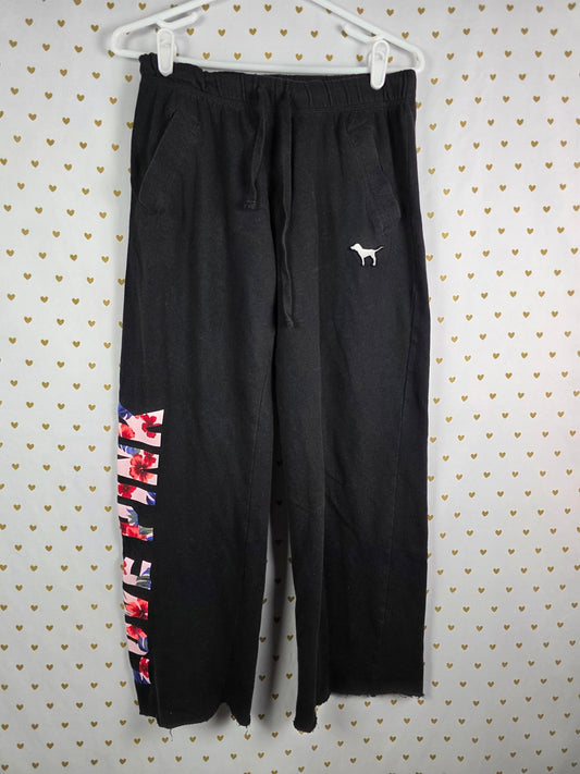 Victorias Secret PINK LOVE FLORAL HAWAIIAN Boyfriend Joggers Diaper Butt XS