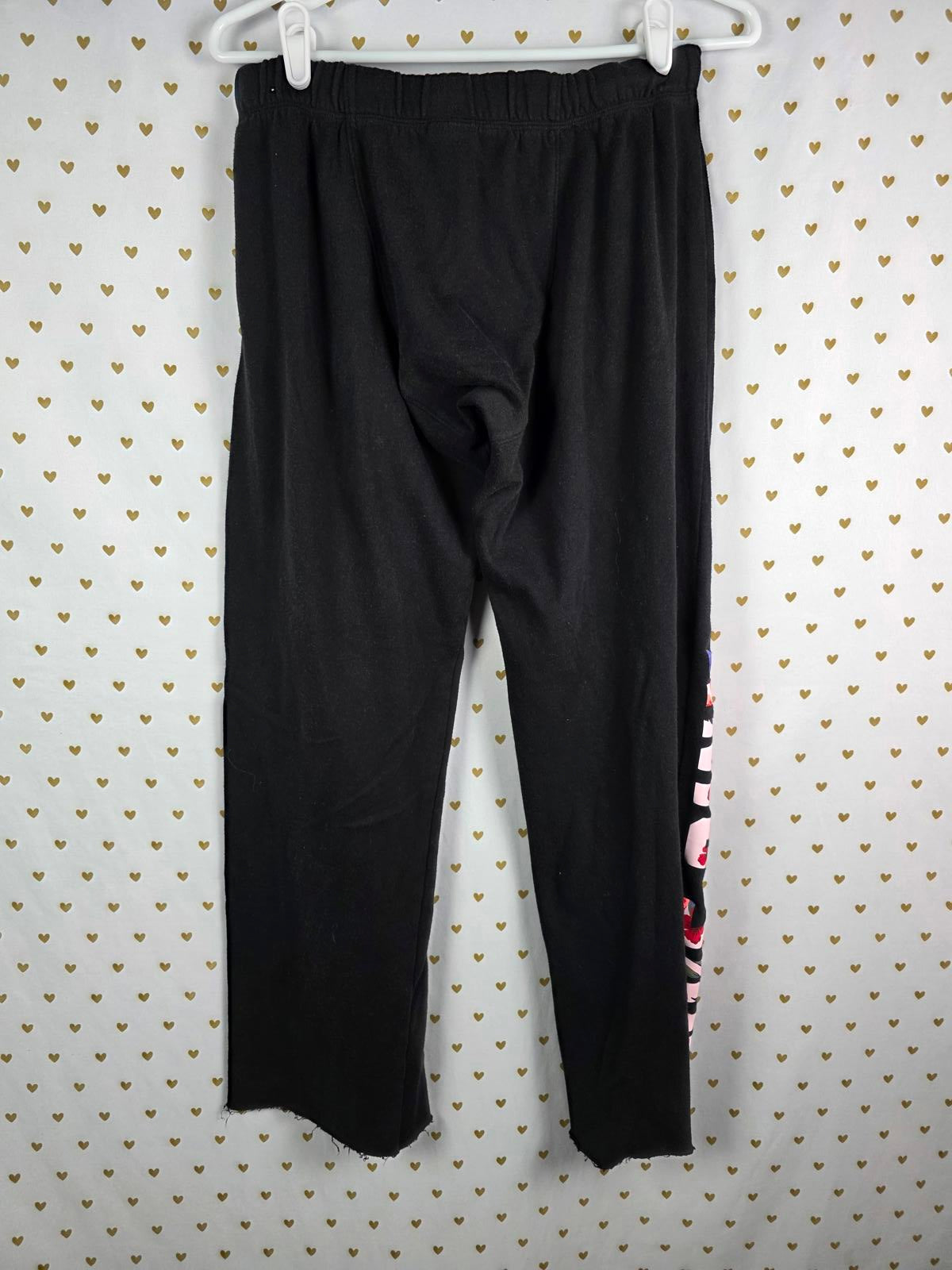 Victorias Secret PINK LOVE FLORAL HAWAIIAN Boyfriend Joggers Diaper Butt XS