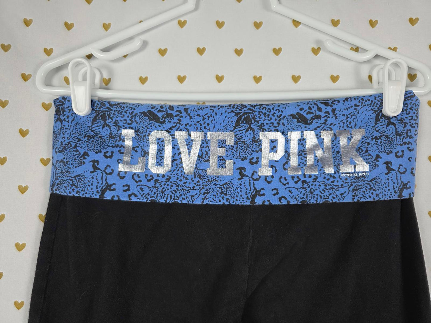 Victorias Secret PINK VINTAGE Foldover Yoga Pants VINTAGE MEDIUM