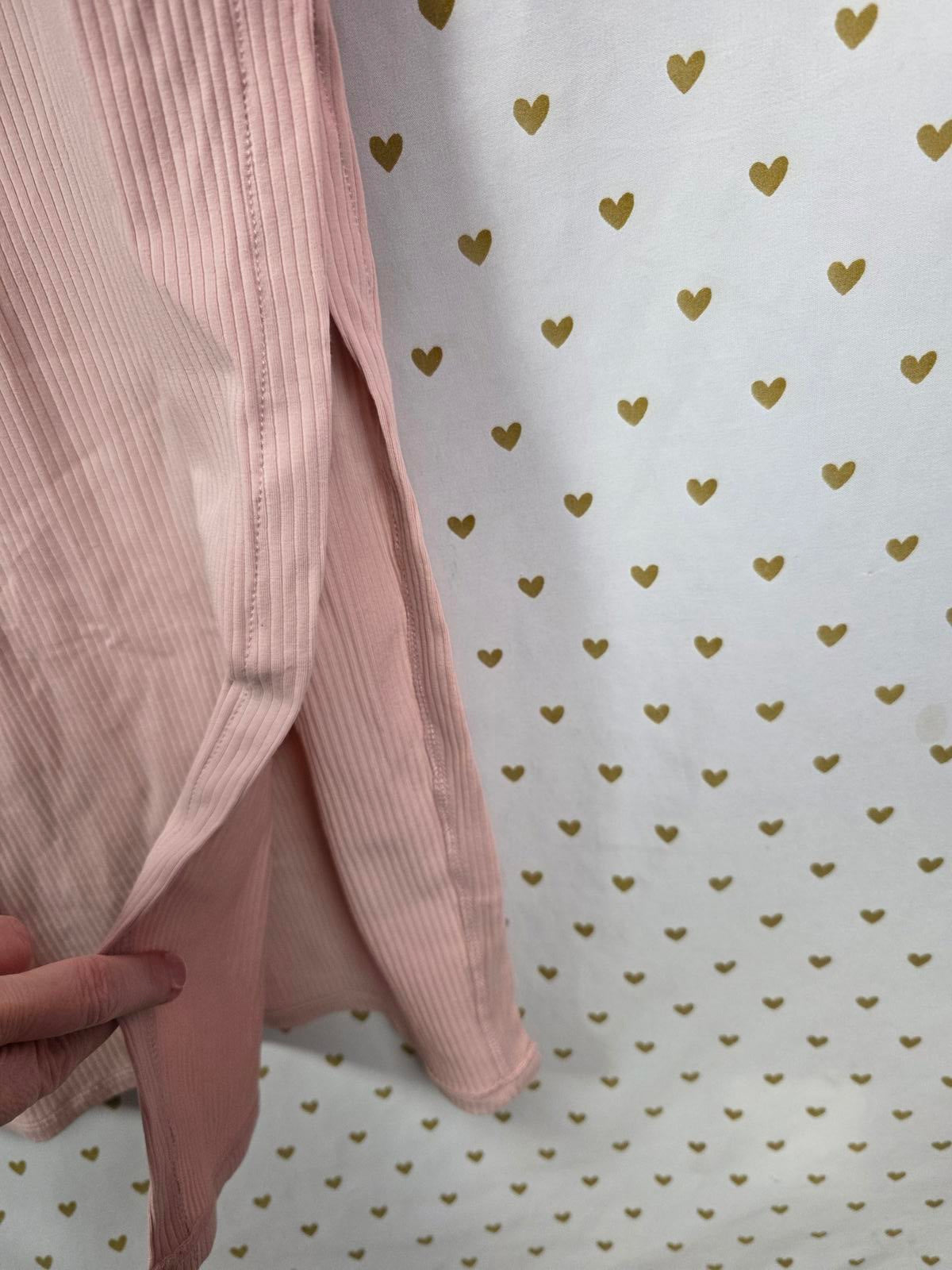 Victorias Secret PINK Ribbed Long NEW NWT Textured FItted Dress XL
