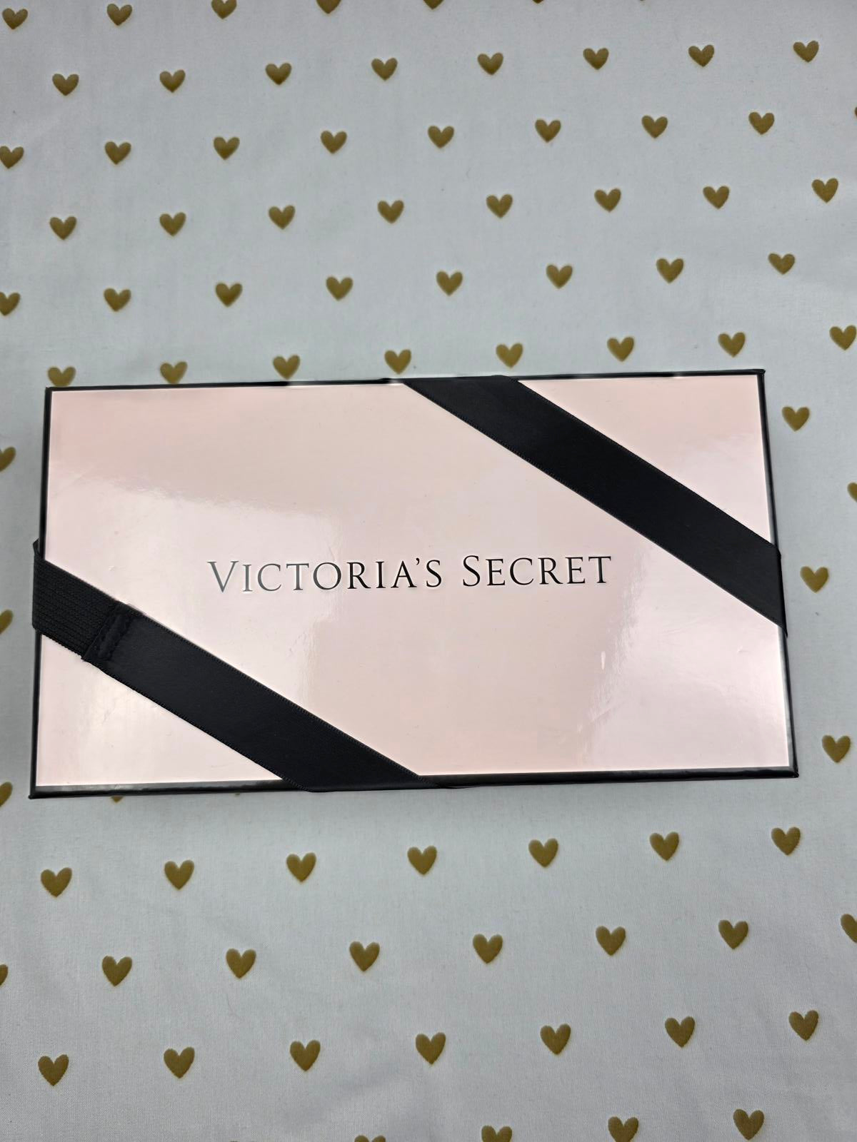 NWT Victoria's Secret Black Limited Edition Jewelry Travel Case Bag in BOX $65