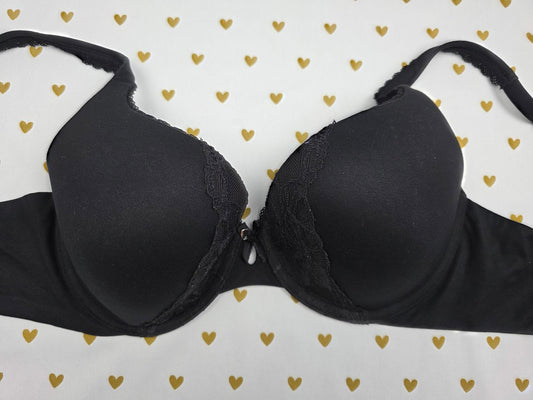 Victoria's Secret Body By Victoria Perfect Shape Black Bra 32DD