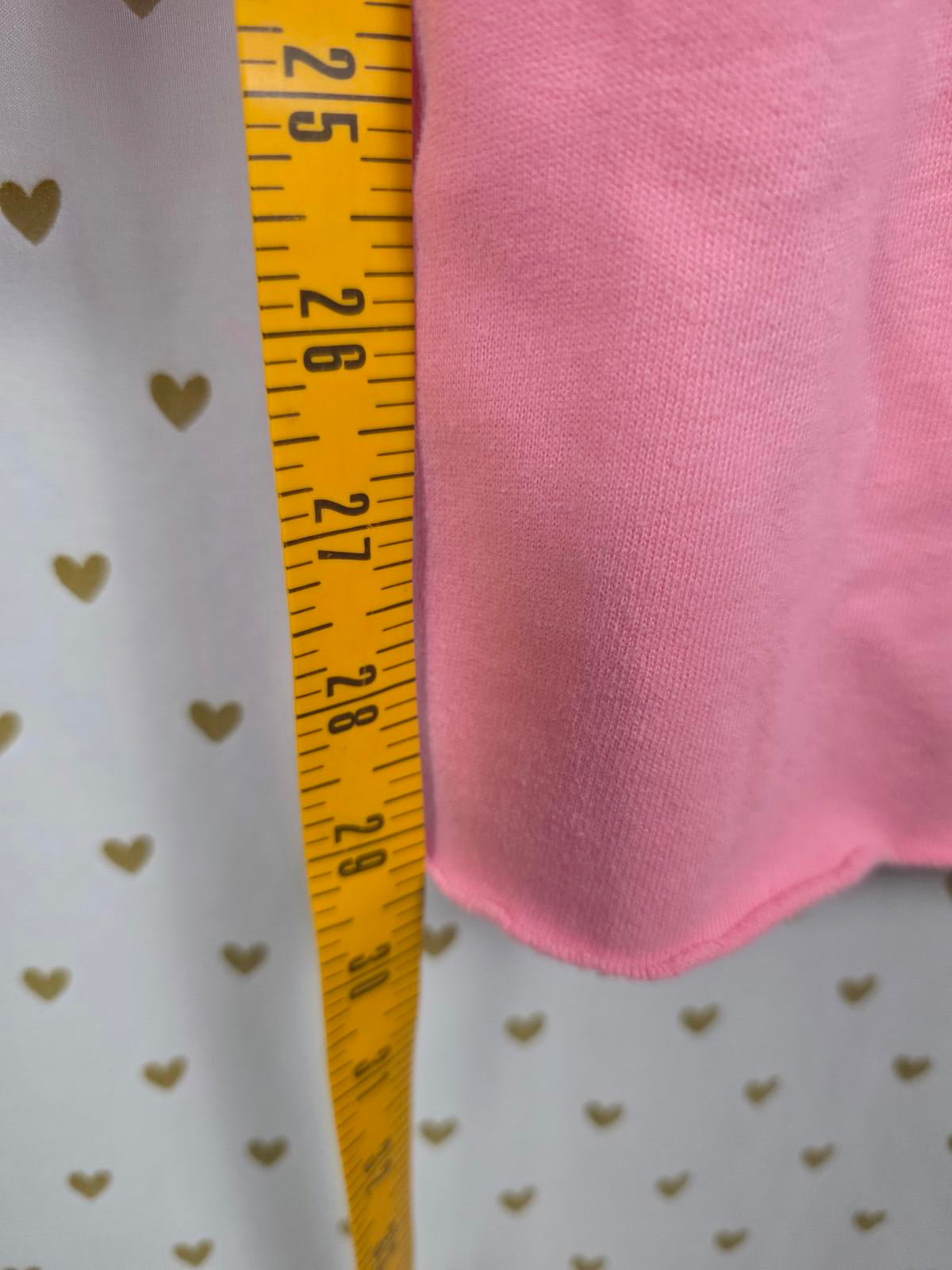 Victorias Secret RARE Heart HTF Bling Glitter Sweatpants straight Leg Pants L