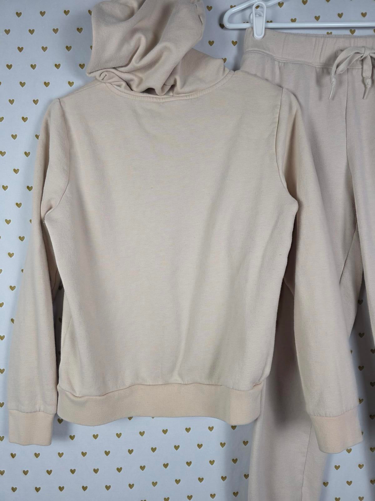 Victorias Secret Pink LEOPARD CHEETAH SET Hoodie Joggers Sweats SMALL Logo