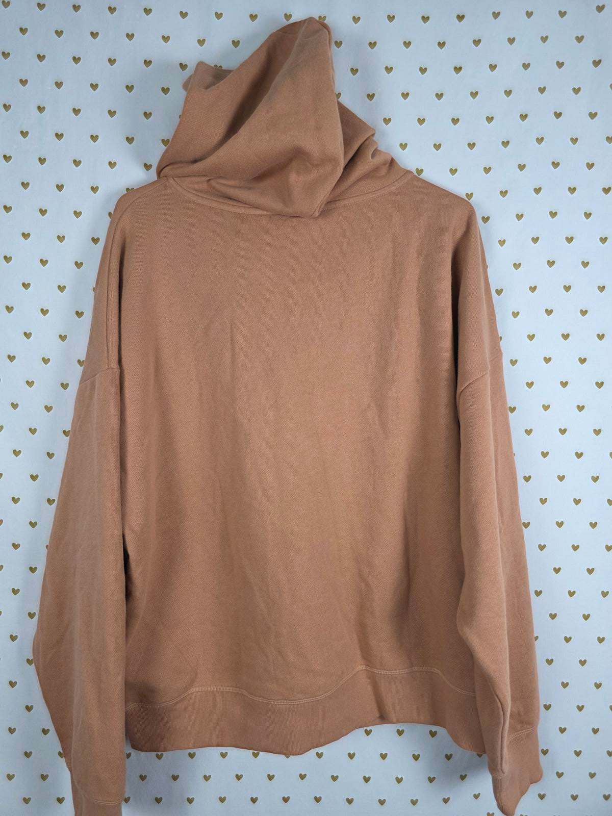 Victorias Secret Pink Brown Dog Logo Full Zip Hoodie Jacket NEW NWT XL