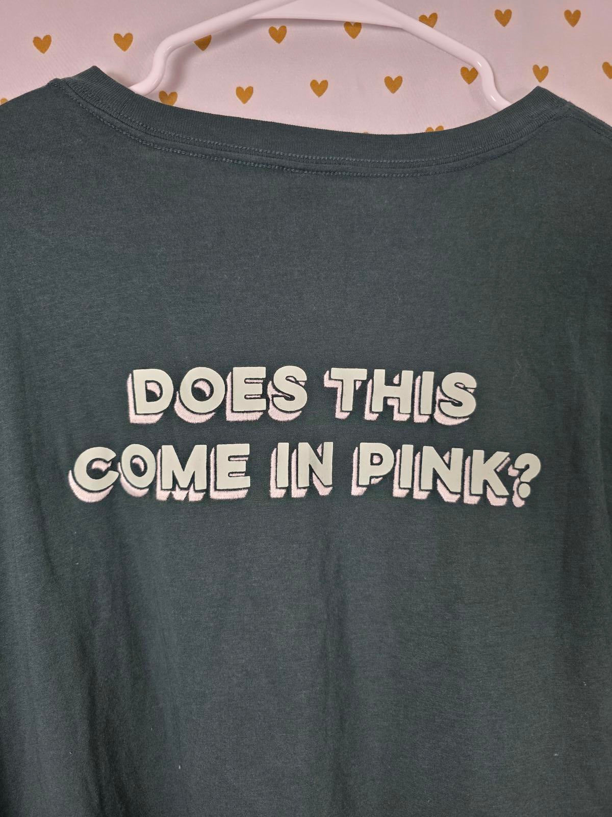 Victorias Secret DOES THIS COME IN PINK Long sleeve green Shirt NEW NWT  XXL